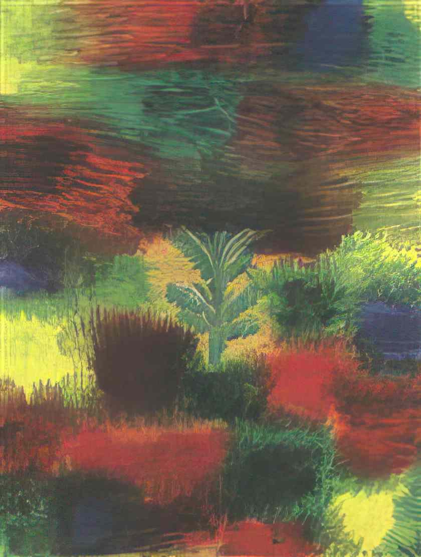 Paul Klee little tree amid shrubbery 1919 Art A4 Photo Print