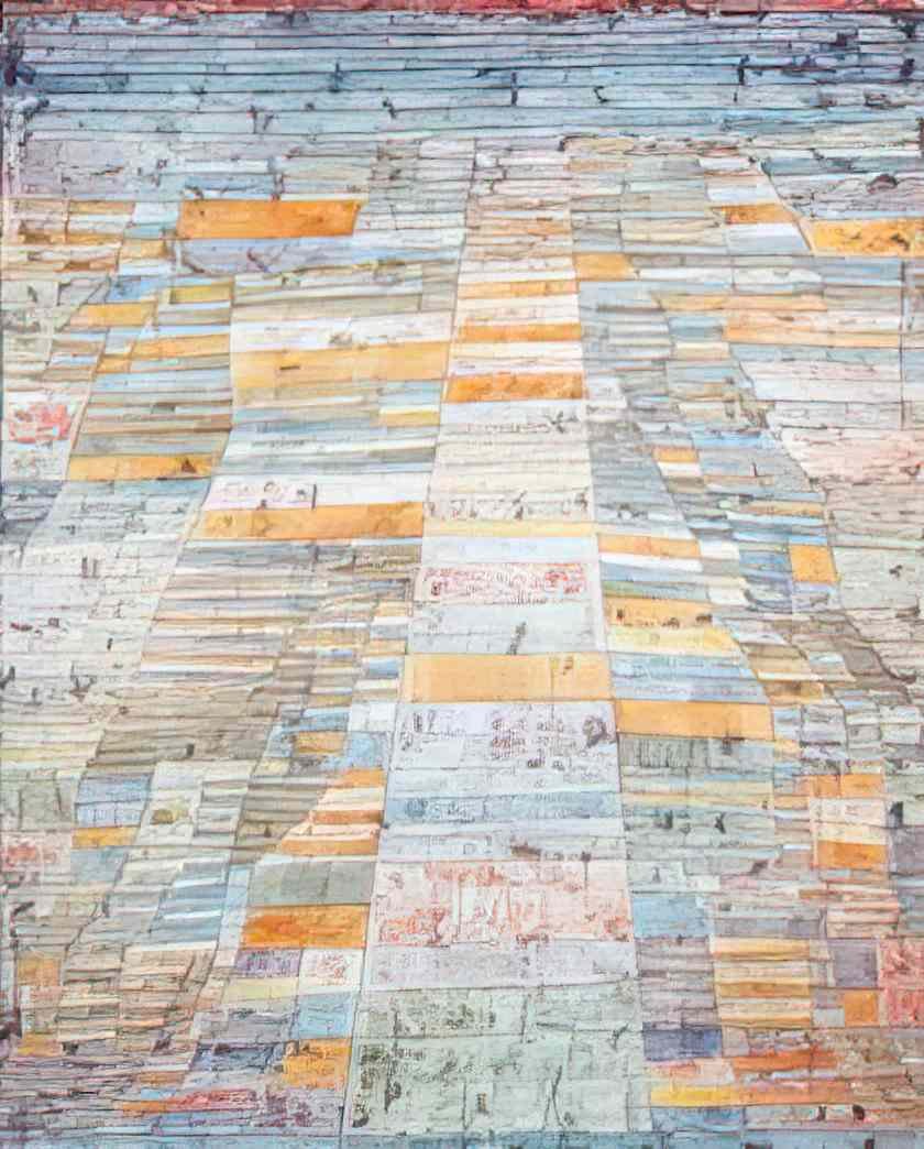 Paul Klee main path and byways 1929 Art A4 Photo Print