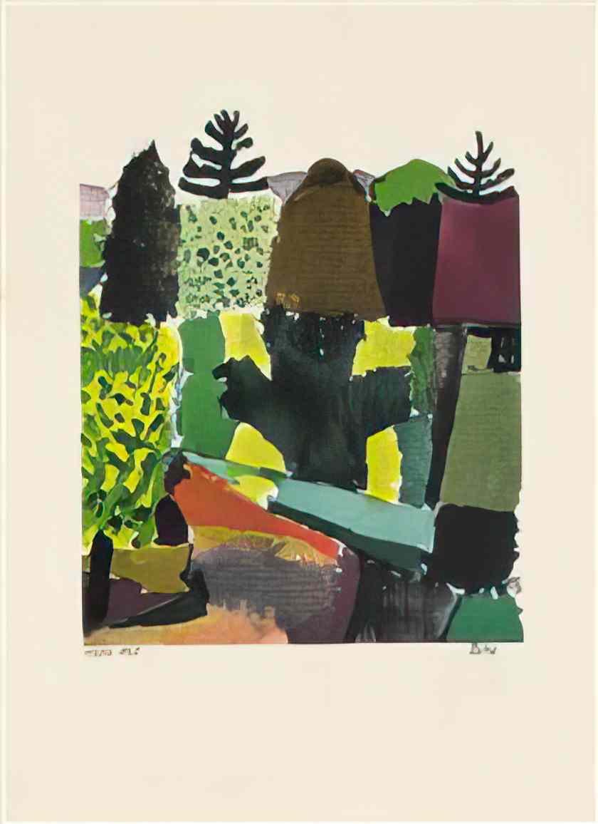 Paul Klee park 1920 Art A4 Photo Print