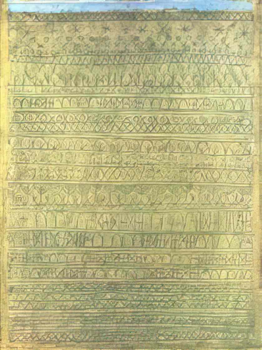 Paul Klee pastoral rhythms 1927 Art A4 Photo Print