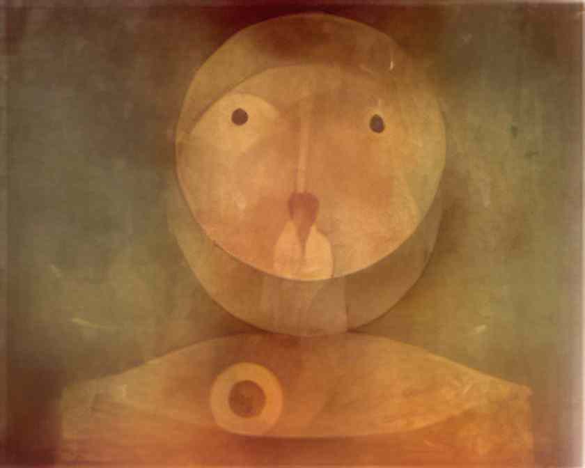 Paul Klee pierrot lunaire 1924 Art A4 Photo Print