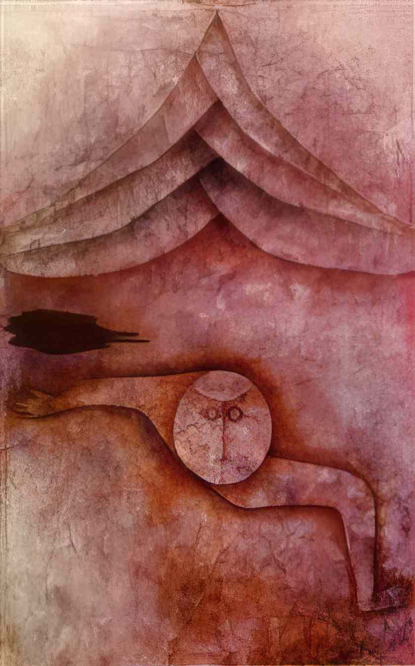 Paul Klee refuge 1930 Art A4 Photo Print