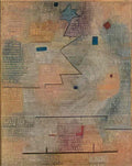 Paul Klee rising star 1923 Art A4 Photo Print