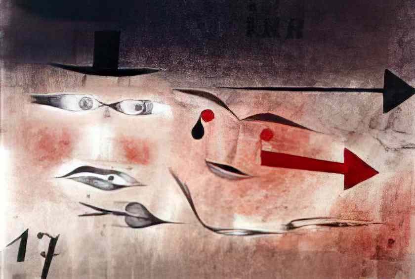 Paul Klee seventeen 1923 Art A4 Photo Print
