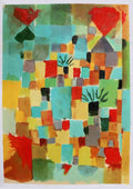 Paul Klee southern tunisian gardens A4 Photo Print