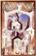 Paul Klee summer houses 1919 Art A4 Photo Print