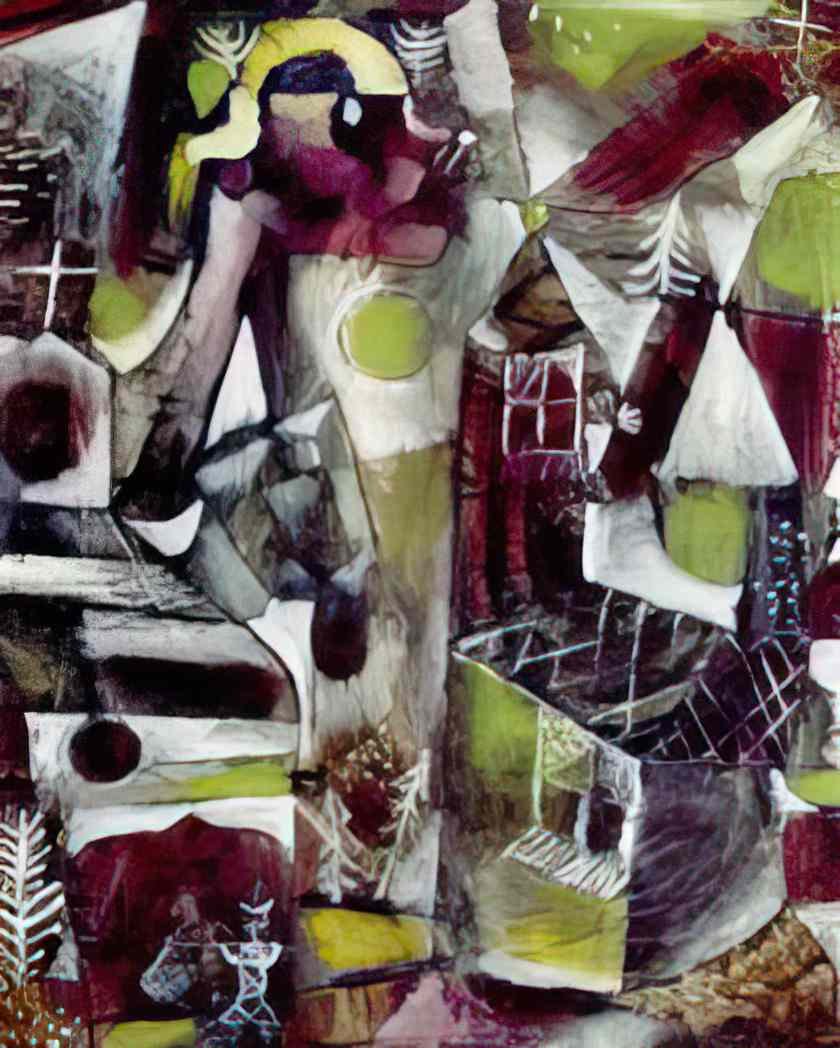 Paul Klee swamp legend 1919 Art A4 Photo Print