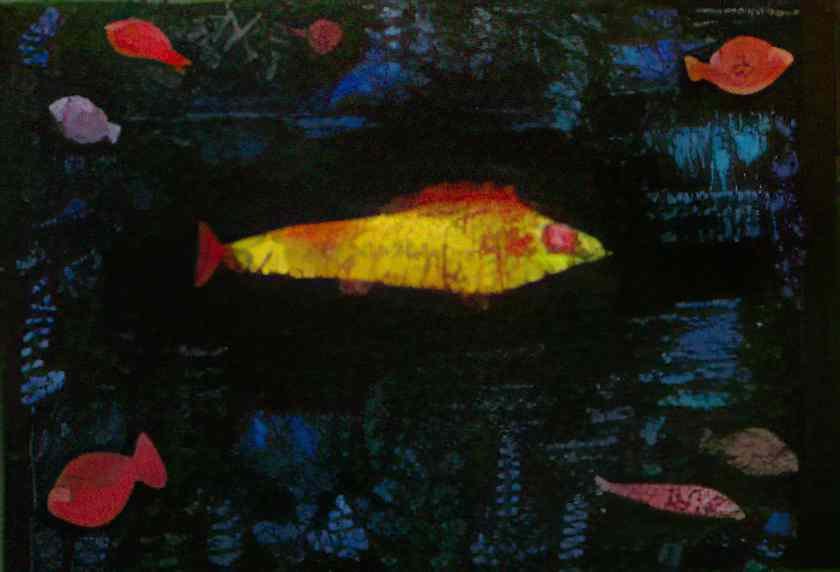 Paul Klee the goldfish 1925 Art A4 Photo Print