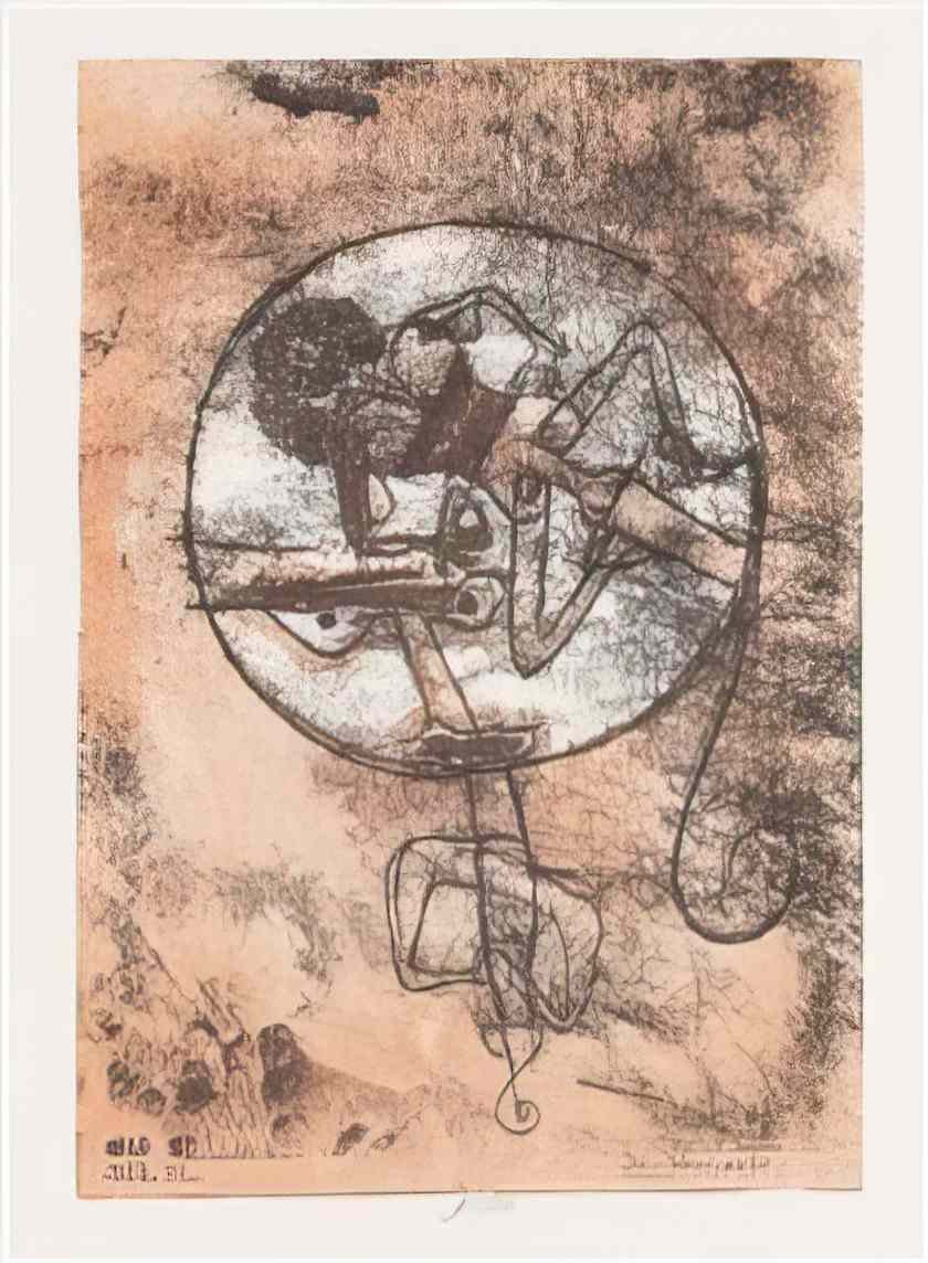 Paul Klee the lover 1938 Art A4 Photo Print