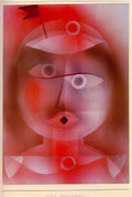 Paul Klee the mask with the little flag 1925 Art A4 Photo Print