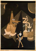 Paul Klee witch scene 1921 1 Art A4 Photo Print
