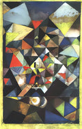 Paul Klee with the egg 1917 Art A4 Photo Print
