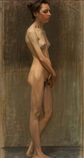 Paul Mathiopoulos female nude 2 Art A4 Photo Print