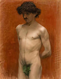 Paul Mathiopoulos male nude 1897 1 Art A4 Photo Print