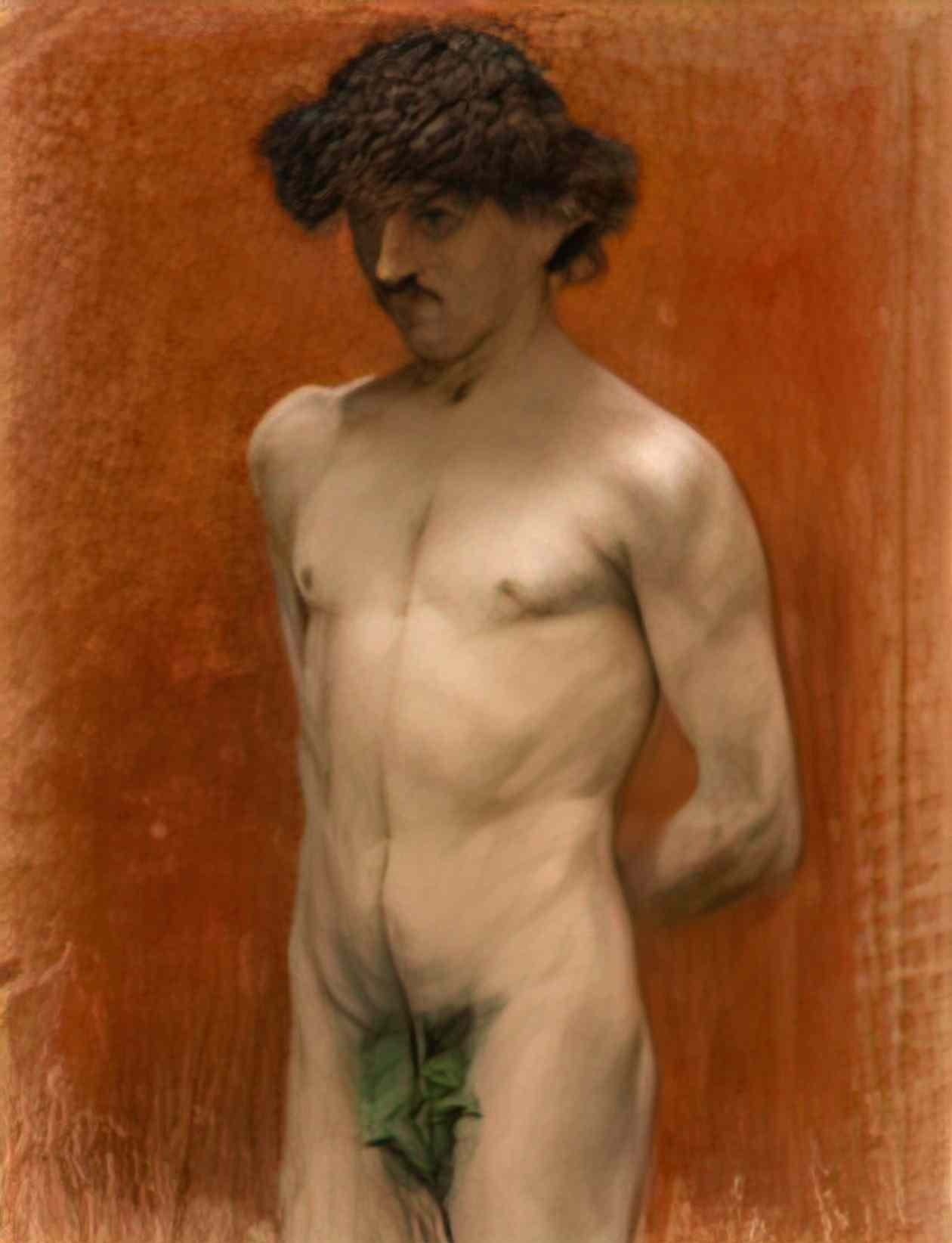 Paul Mathiopoulos male nude 1897 1 Art A4 Photo Print