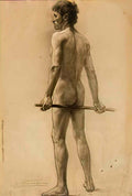 Paul Mathiopoulos male nude Art A4 Photo Print