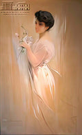 Paul Mathiopoulos portrait of kiki papastratou Art A4 Photo Print