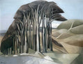 Paul Nash Paul Nash wood on the downs Art A4 Photo Print