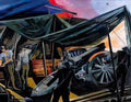 Paul Nash a howitzer firing 18 Art A4 Photo Print
