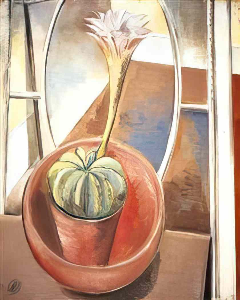 Paul Nash cactus (2) Art A4 Photo Print