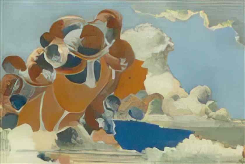 Paul Nash cumulus head 1944 (2) Art A4 Photo Print