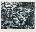 Paul Nash garden pond 22 (2) Art A4 Photo Print