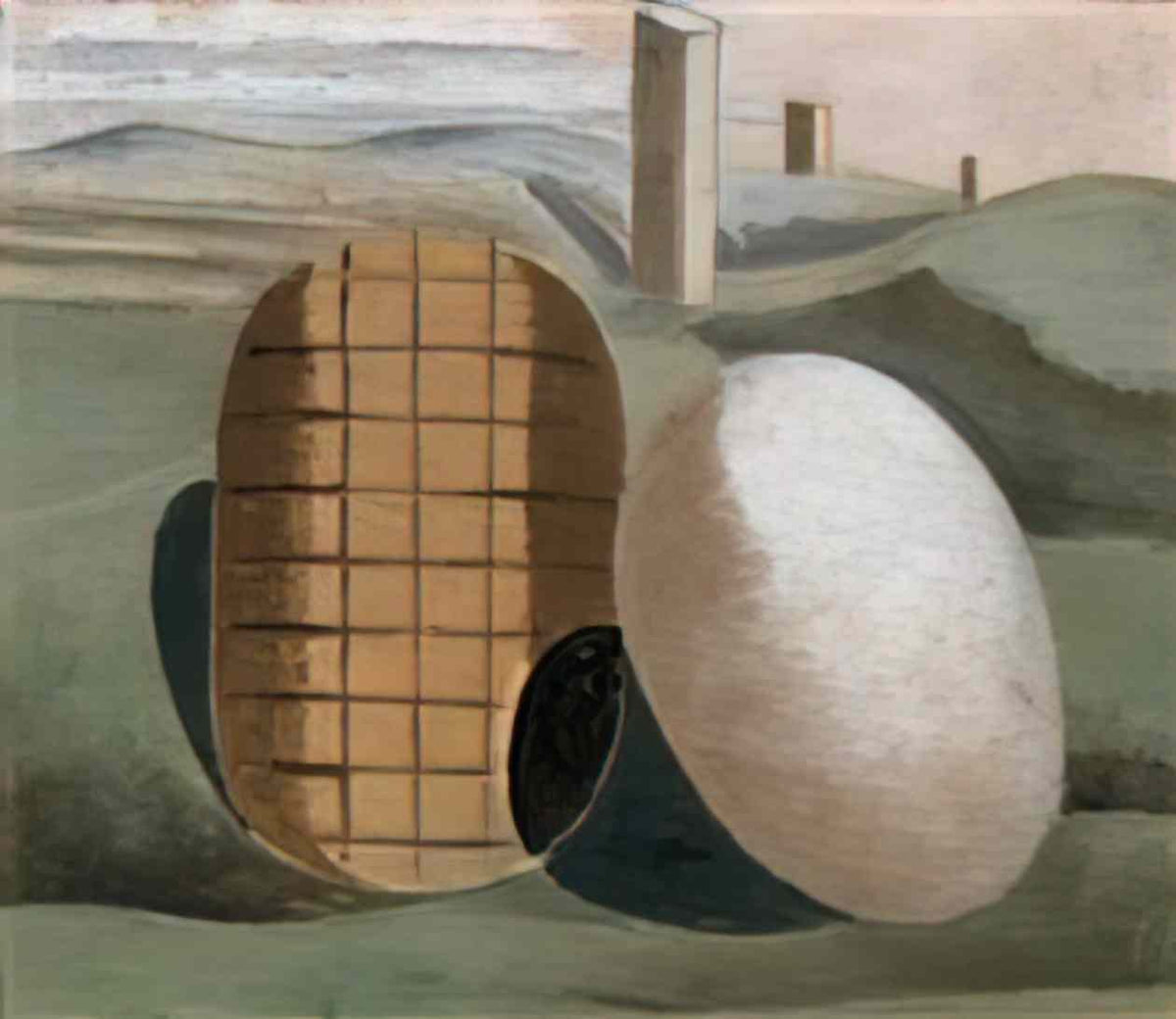 Paul Nash landscape composition objects in relation 1 Art A4 Photo Print