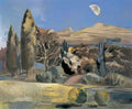 Paul Nash landscape of the moon s first quarter 1943 Art A4 Photo Print