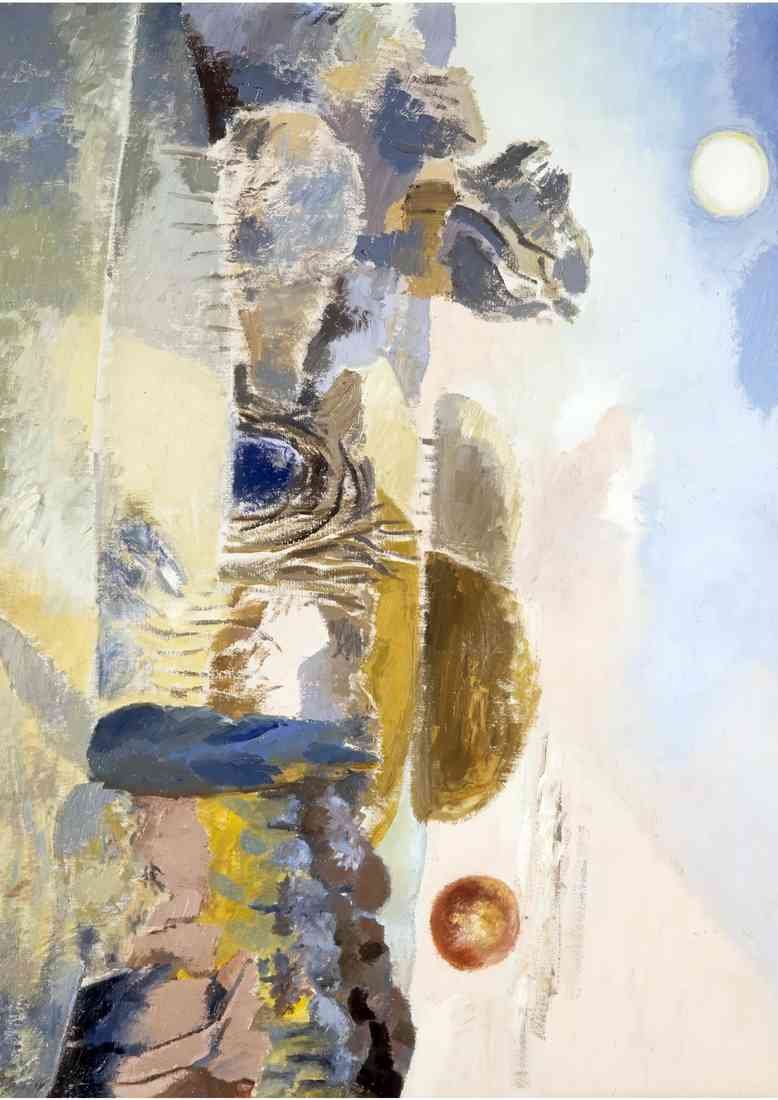 Paul Nash landscape of the vernal equinox iii A4 Photo Print 2
