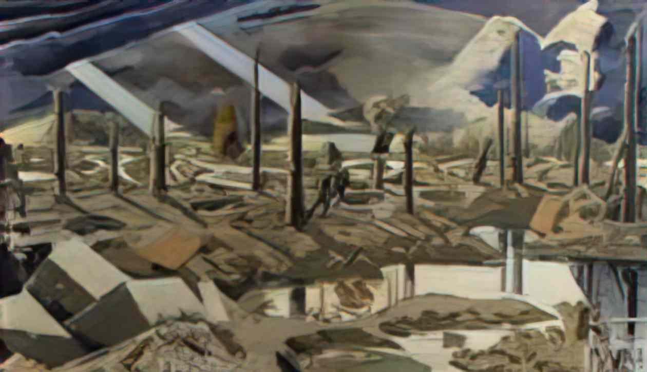 Paul Nash large 000000 1 Art A4 Photo Print