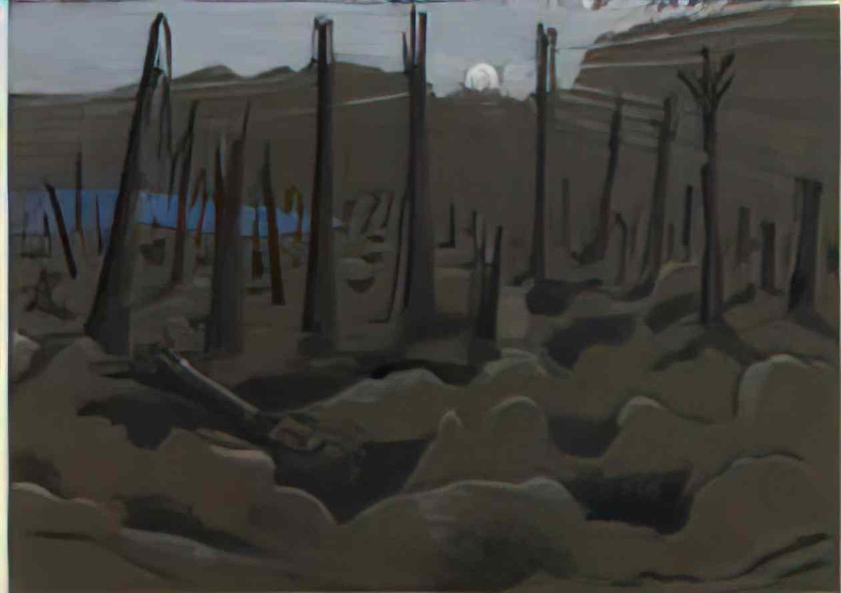 Paul Nash large 000000 2 Art A4 Photo Print