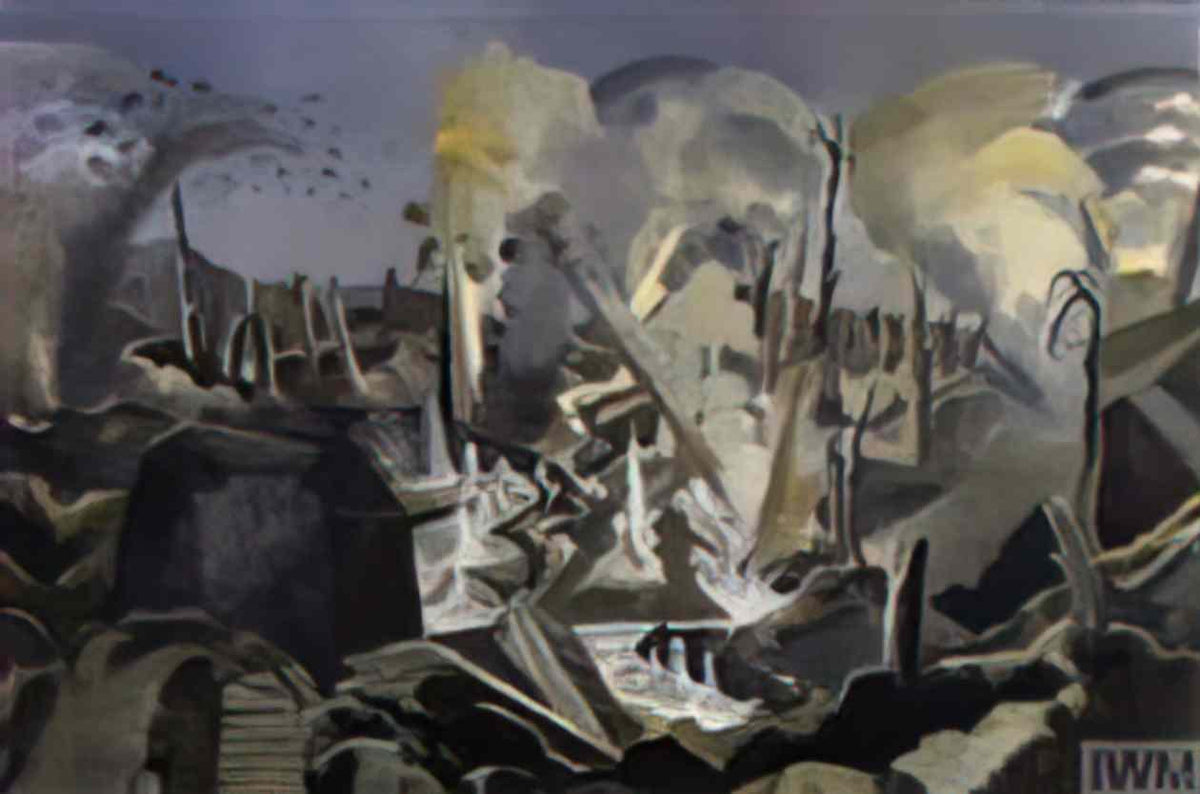Paul Nash large 000000 3 Art A4 Photo Print