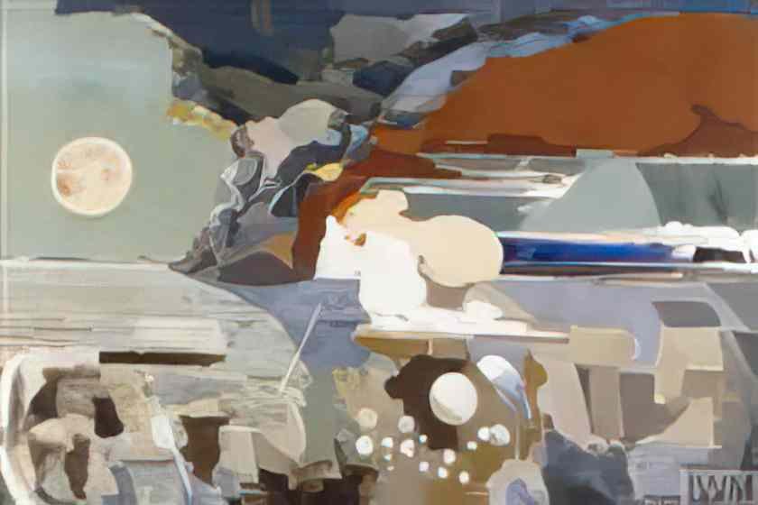 Paul Nash large 0000001 Art A4 Photo Print