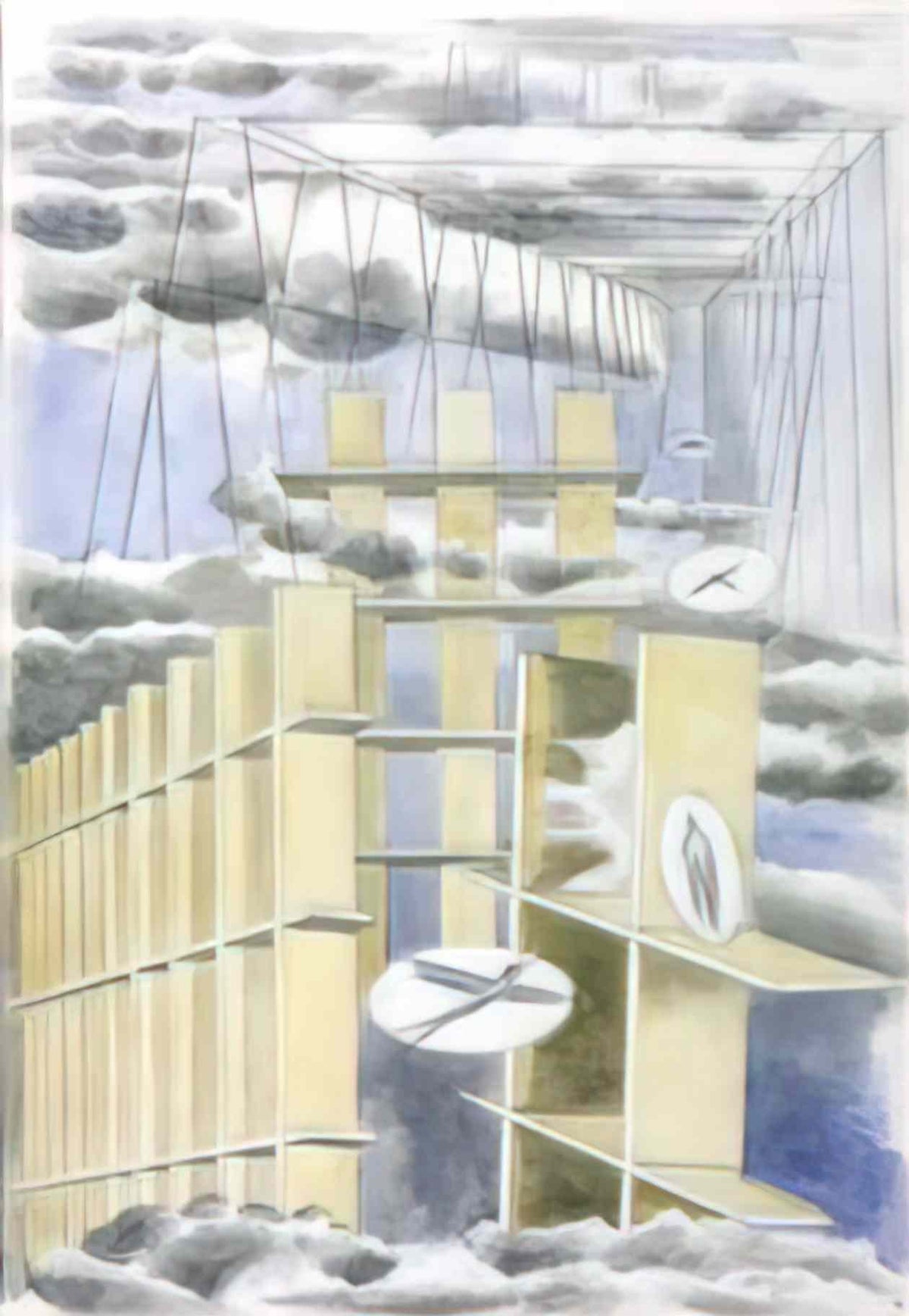 Paul Nash mansions of the dead 32 Art A4 Photo Print