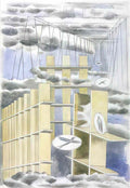 Paul Nash mansions of the dead 32 (2) Art A4 Photo Print