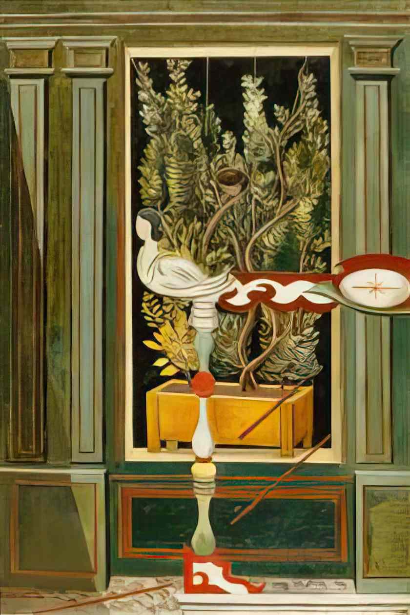 Paul Nash nest of the siren 1930 (2) Art A4 Photo Print