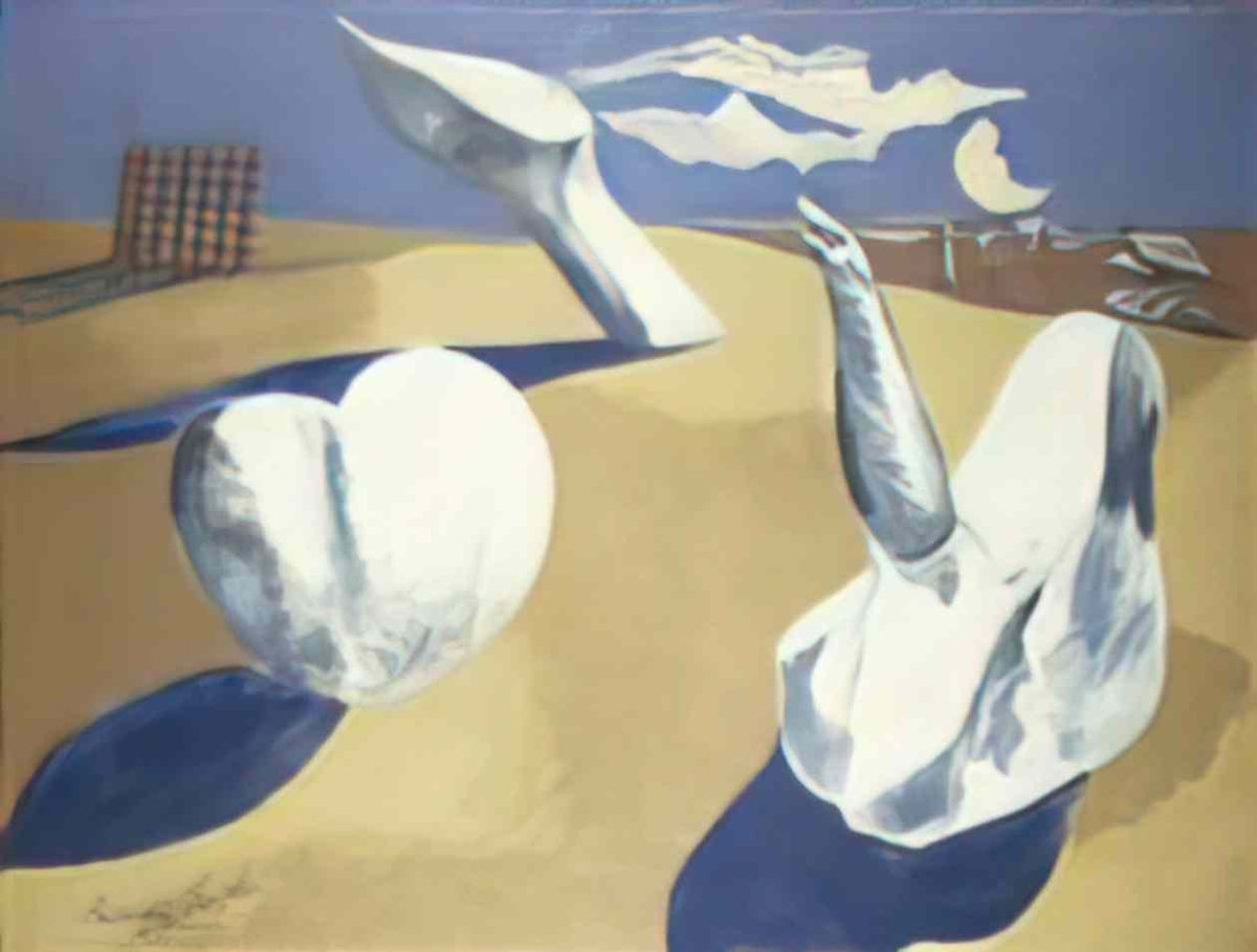Paul Nash nocturnal landscape 1938 1 Art A4 Photo Print