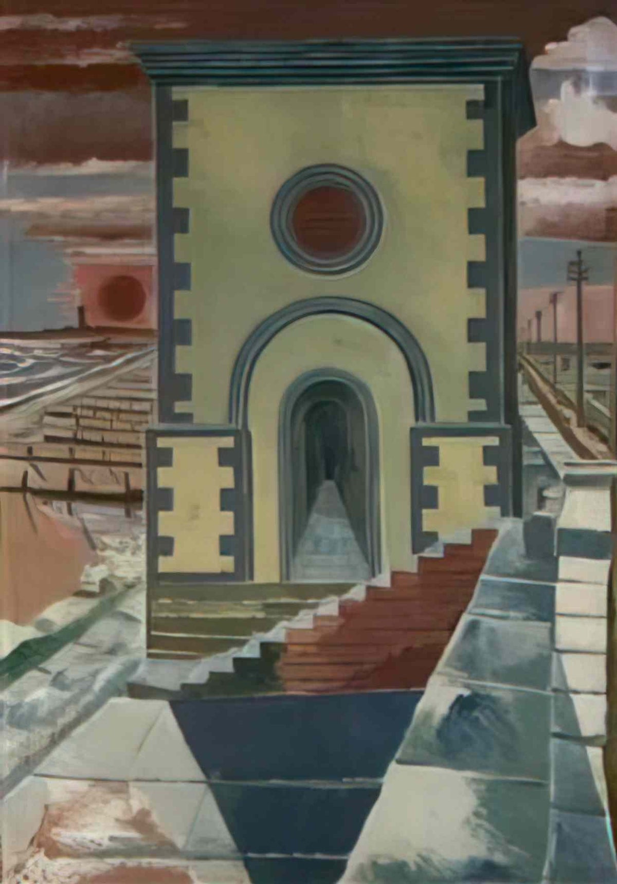 Paul Nash nostalgic landscape 23 38 Art A4 Photo Print