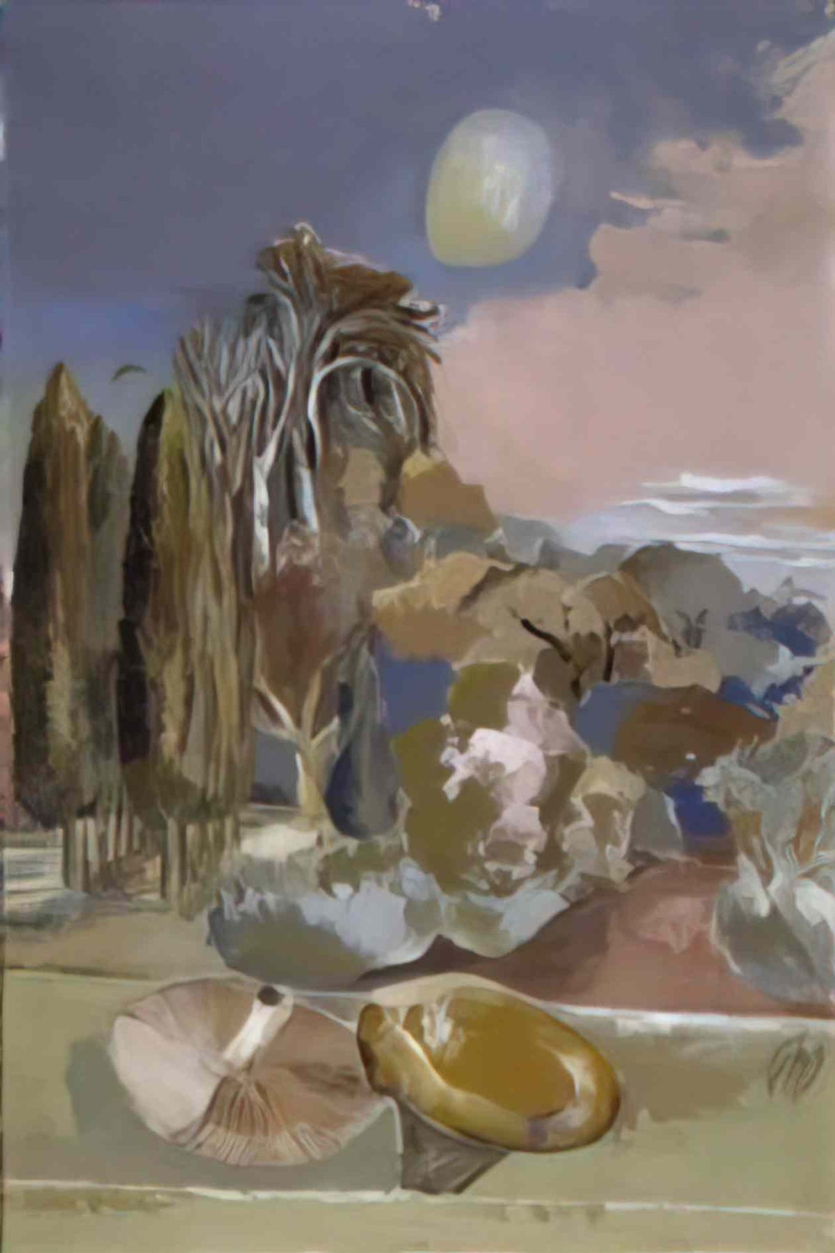 Paul Nash november moon 1942 1 Art A4 Photo Print