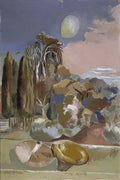 Paul Nash november moon 1942 Art A4 Photo Print