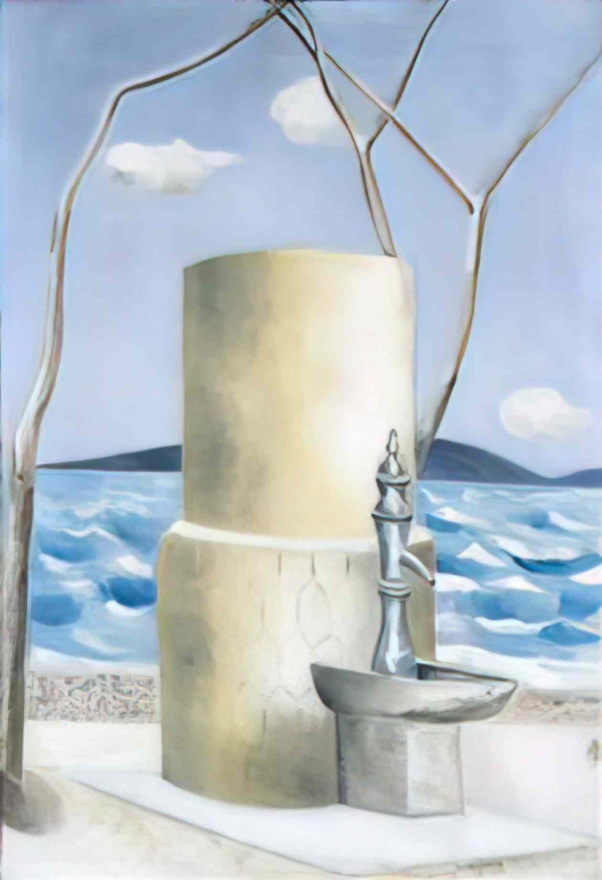 Paul Nash plage Art A4 Photo Print