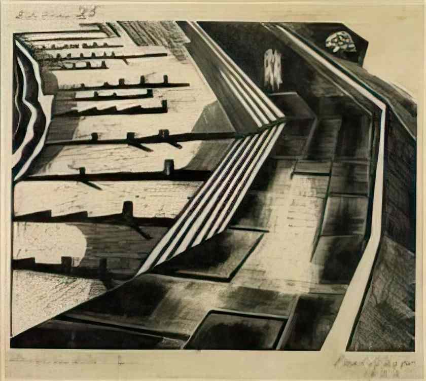 Paul Nash promenade ii 20 (2) Art A4 Photo Print