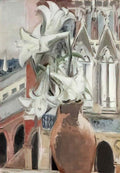 Paul Nash st pancras lilies Art A4 Photo Print
