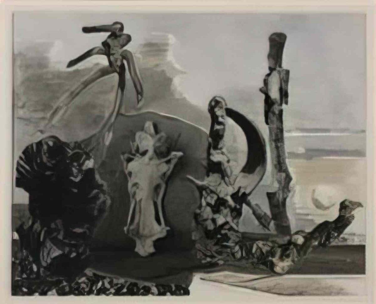 Paul Nash swanage 36 Art A4 Photo Print