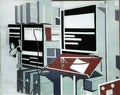 Paul Nash telecommunications Art A4 Photo Print