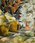 Paul Nash the stackyard 25 (2) Art A4 Photo Print
