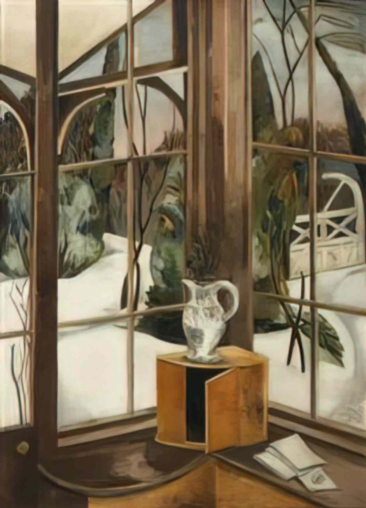 Paul Nash the window iver heath Art A4 Photo Print