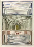 Paul Nash three rooms 37 Art A4 Photo Print