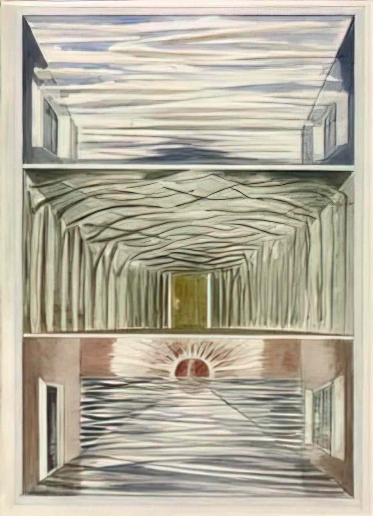 Paul Nash three rooms 37 Art A4 Photo Print