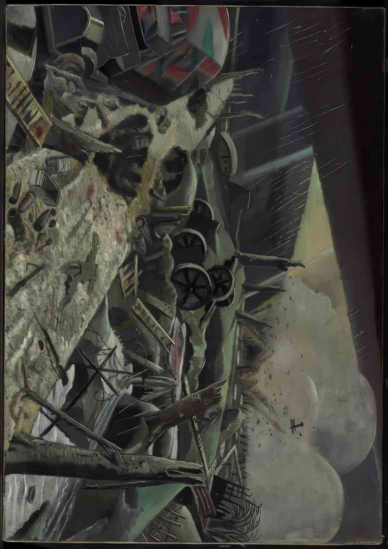 Paul Nash void 1918 A4 Photo Print